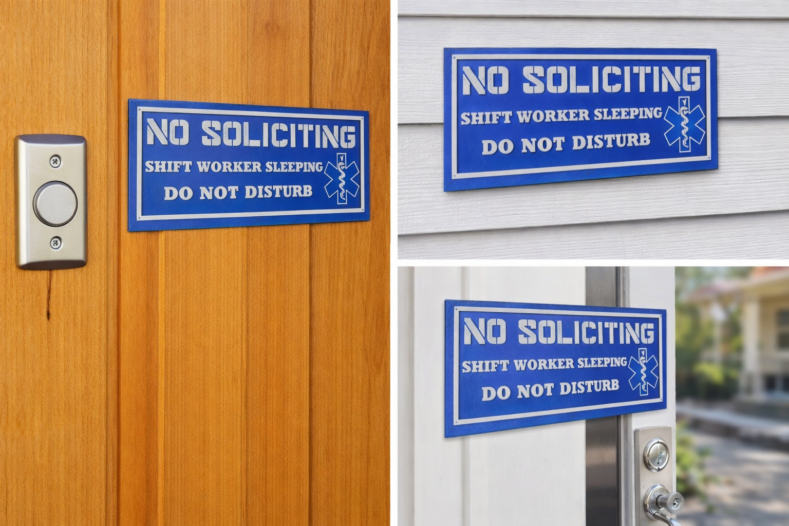 No Soliciting Sign - Functional outdoor signage